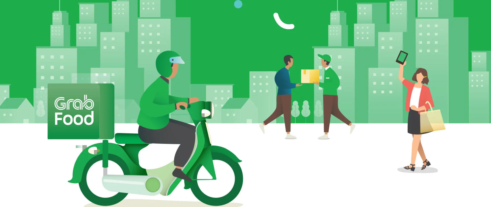 alt text: Giao diện ứng dụng GrabFood