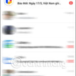 Cách xem và xóa lịch sử tìm kiếm trên Zalo