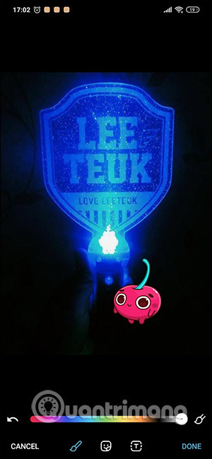 Chọn hình nền từ album