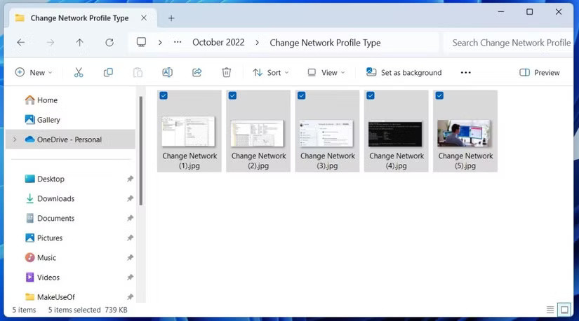 Đổi tên hàng loạt file trên File Explorer