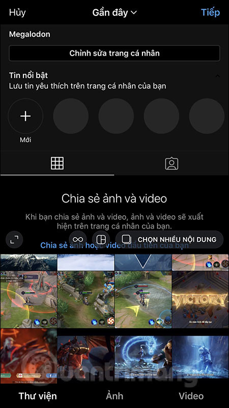Cách bật Dark mode trên Instagram