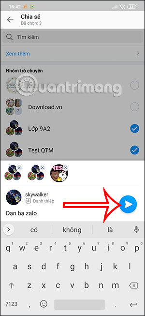 Gửi liên hệ Zalo