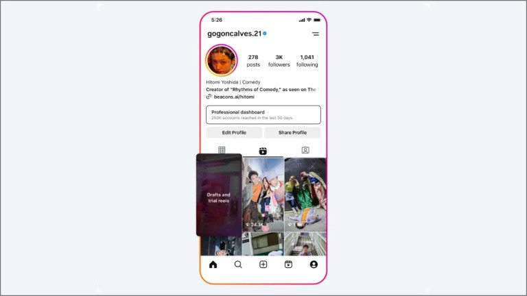 Hiệu suất video sau đăng thử