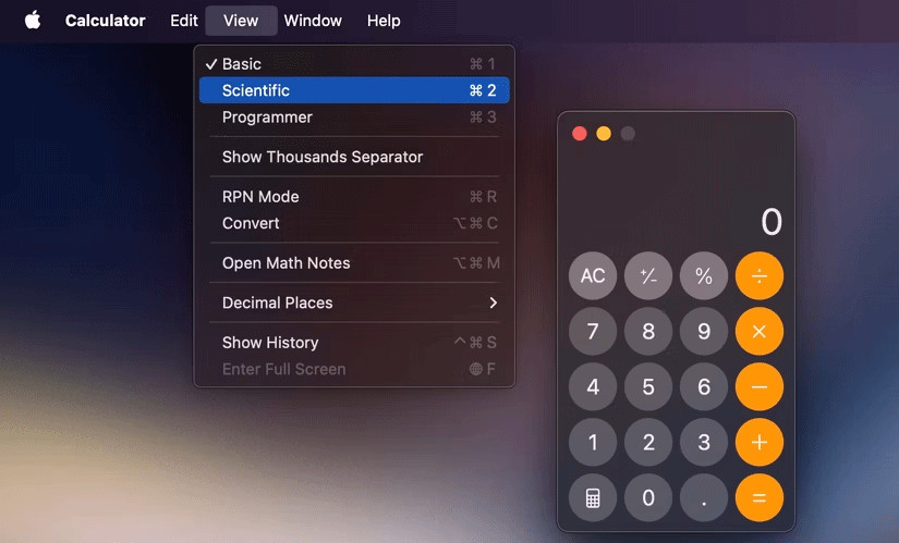 5 tính năng ẩn của ứng dụng Calculator không nên bỏ lỡ trên máy Mac
