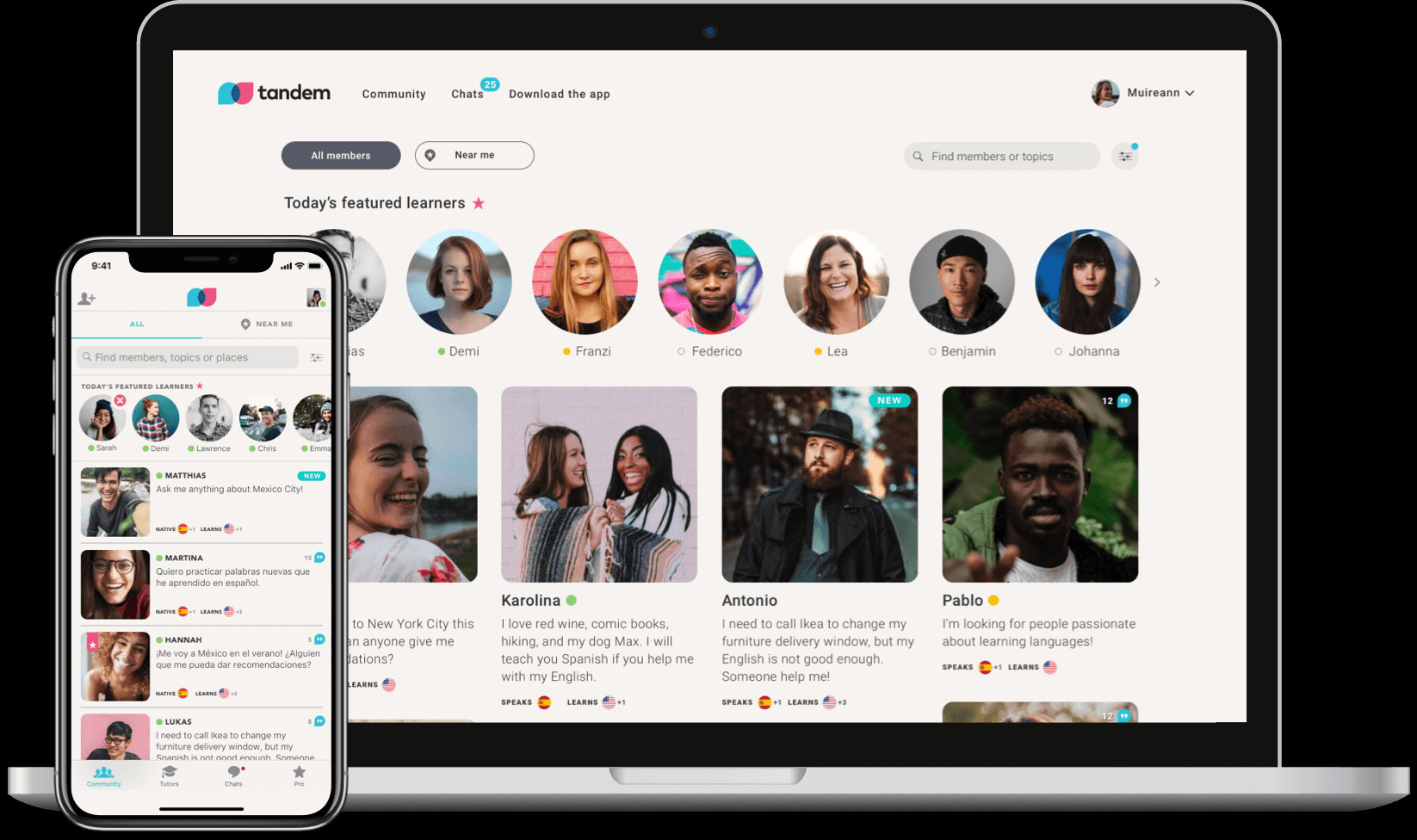 Tandem Language Exchange App | Find Conversation Exchange Partners