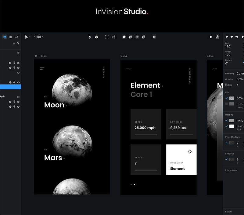 Thiết kế giao diện app iOS với InVision Studio