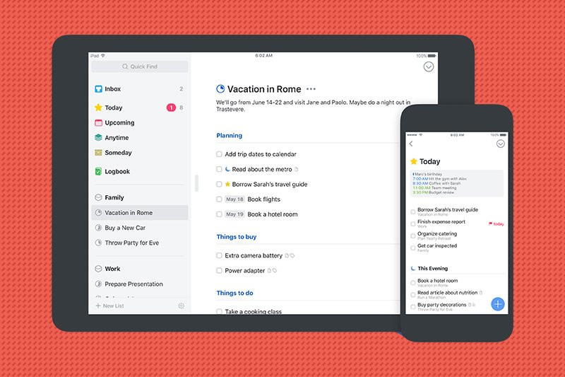 Things - Giao diện quản lý đơn giản